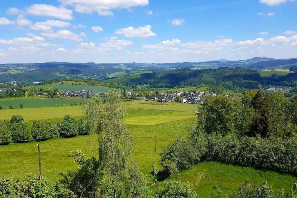 Apartment Bergliebe I Balkon I Aufzug I Stellplatz Schwarzenberg  Buitenkant foto