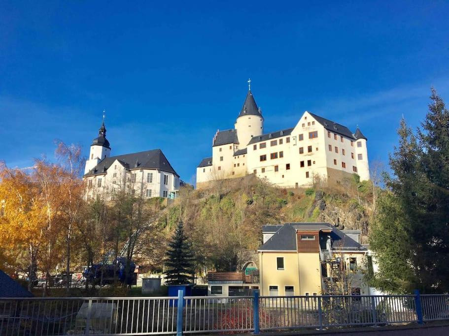Apartment Bergliebe I Balkon I Aufzug I Stellplatz Schwarzenberg  Buitenkant foto