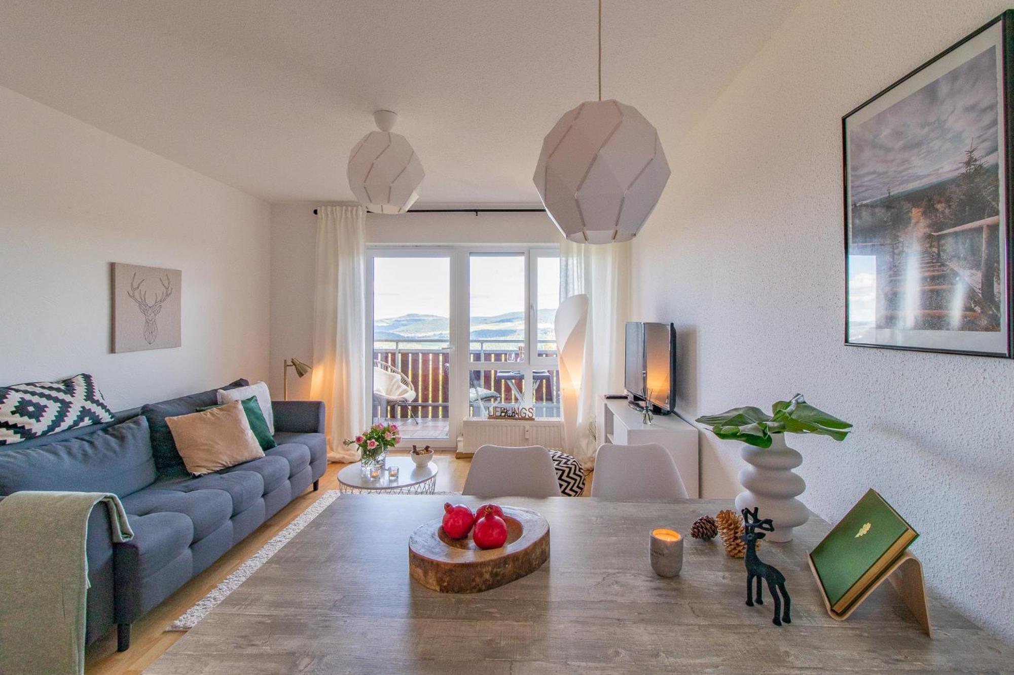 Apartment Bergliebe I Balkon I Aufzug I Stellplatz Schwarzenberg  Buitenkant foto
