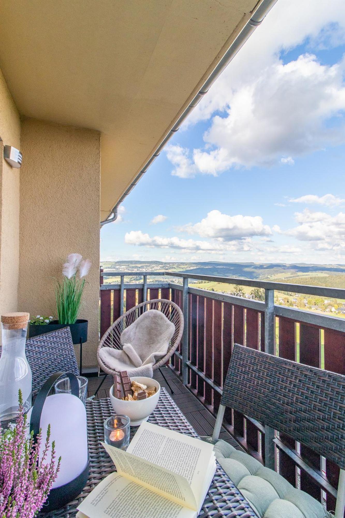 Apartment Bergliebe I Balkon I Aufzug I Stellplatz Schwarzenberg  Buitenkant foto